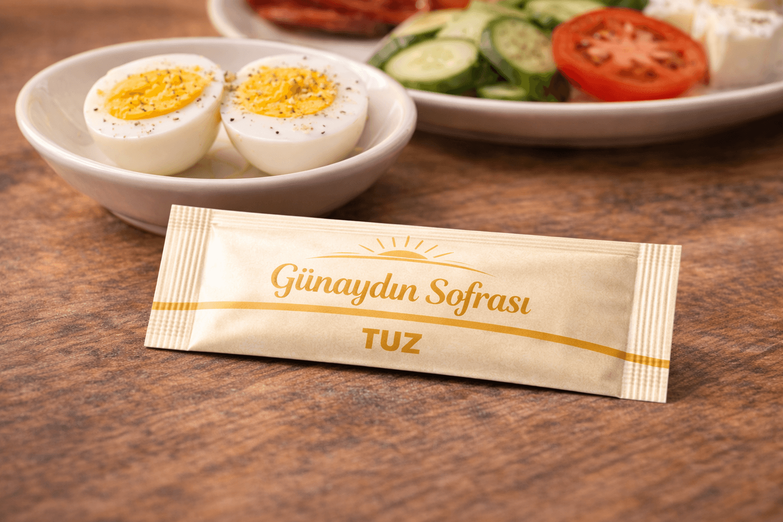 Günaydın marka baskılı stick tuz