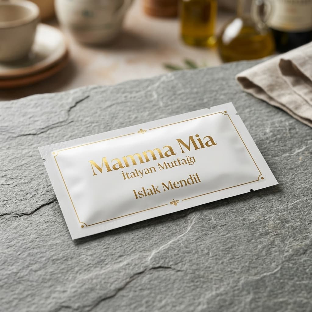 Logo baskılı mendiller restoran markasını masaya nasıl taşır?